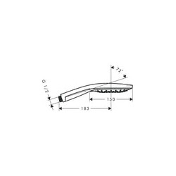 Teleducha 150 3jet Raindance Select S Hansgrohe 28587000