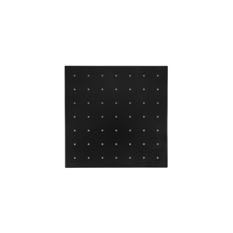Regadera de plato 30x30 cm. KADER® Negro Mate STANZA 40.4083.37