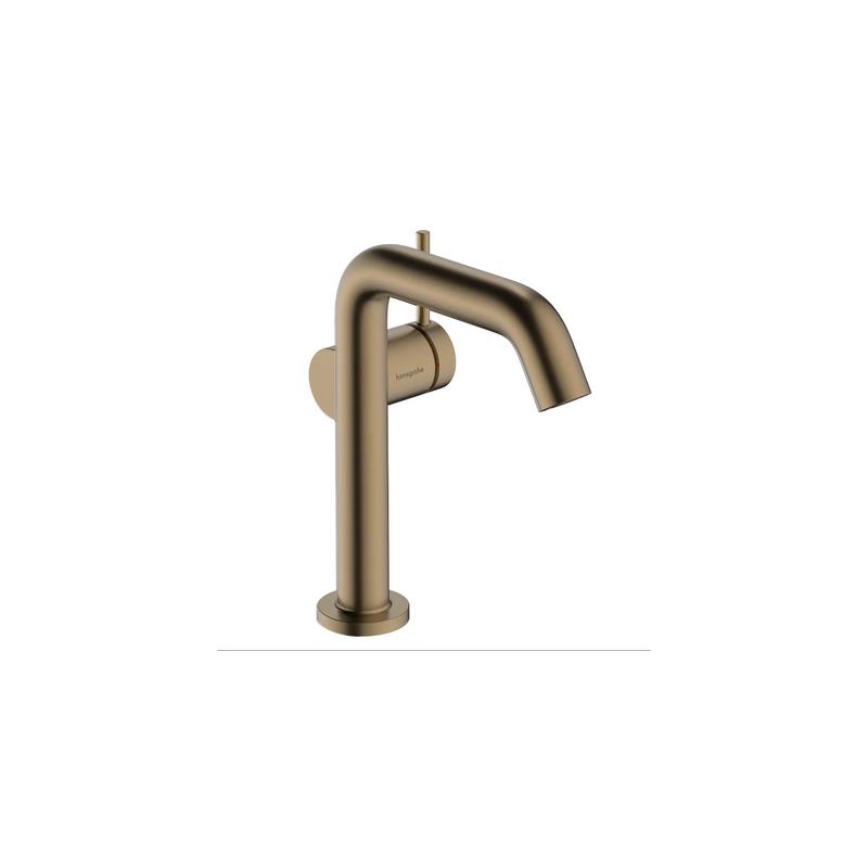 Monomando de lavabo Tecturis 150 Bronce Cepillado Hansgrohe 73341140
